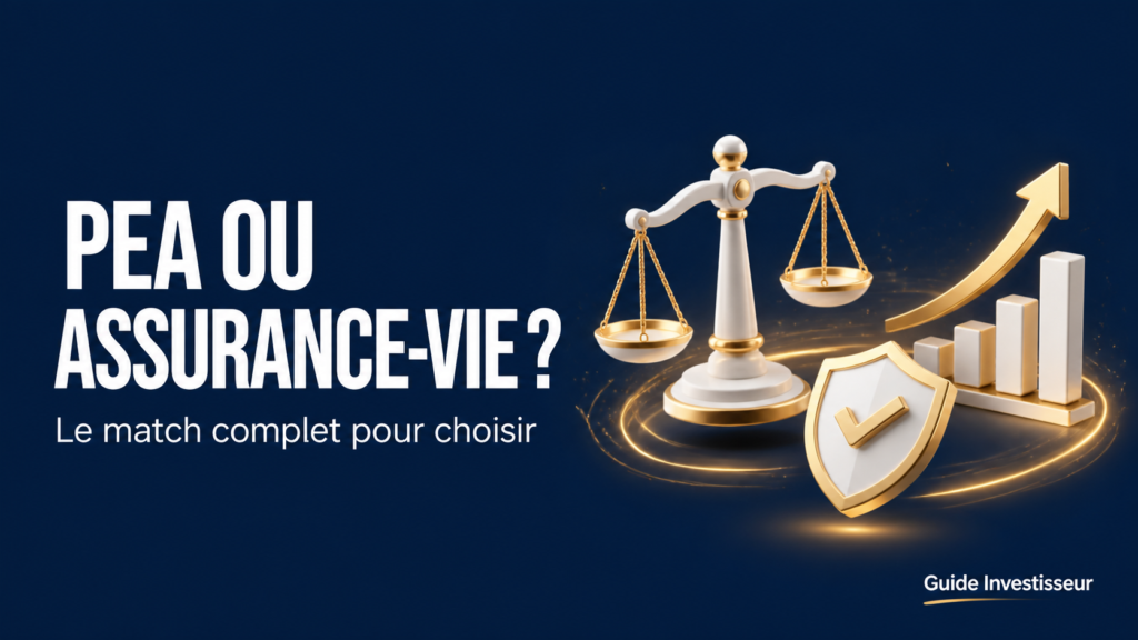 Comparatif PEA ou assurance-vie pour investir en ETF